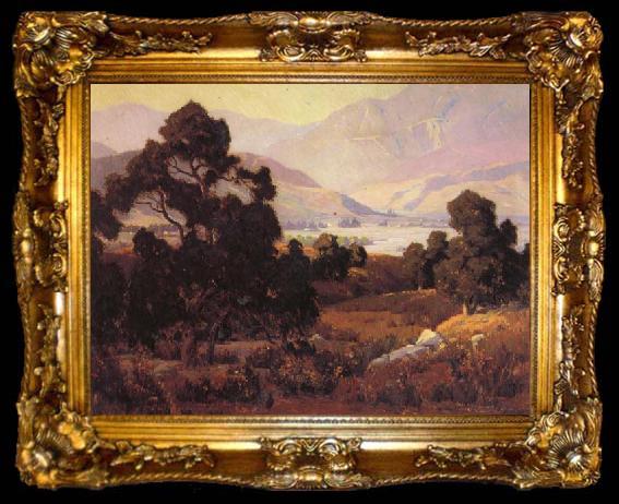 framed  Elmer Wachtel Santa Paula Valley, ta009-2